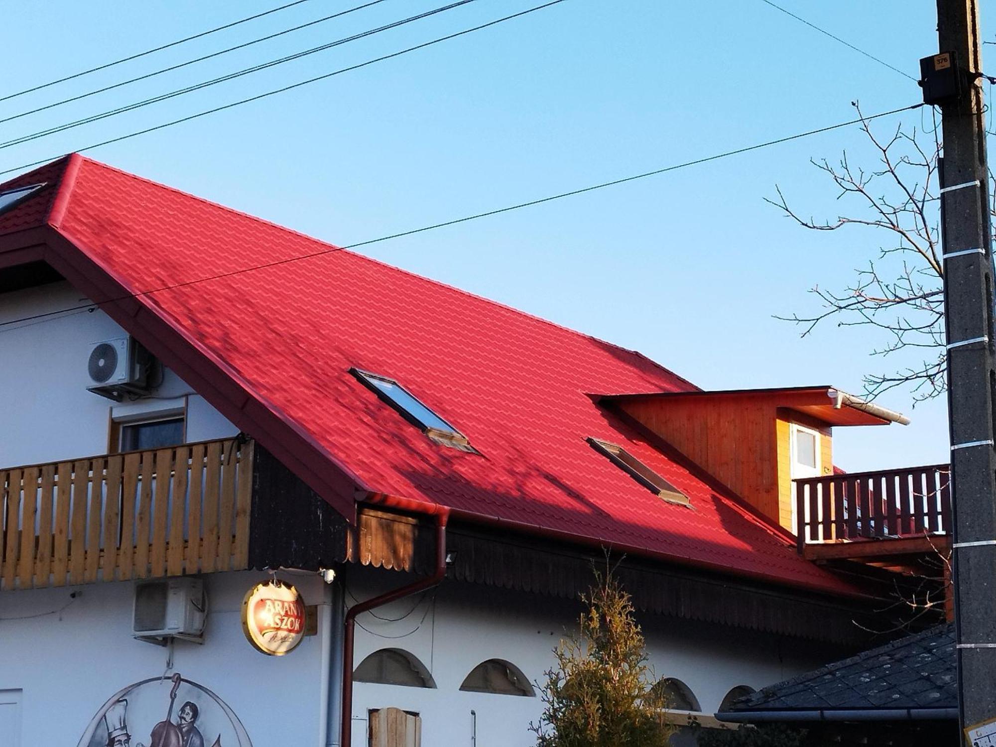 Margareta Etterem Es Vendeghaz Gasthaus Balatonberény エクステリア 写真